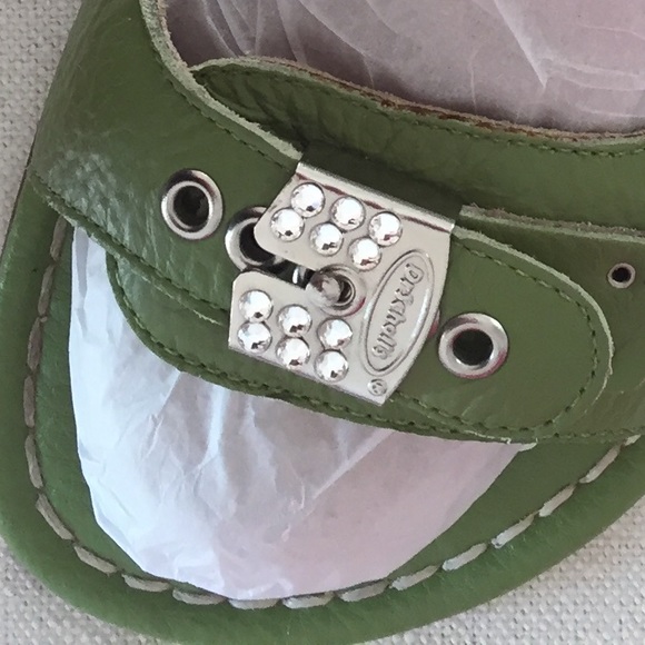 ✨Host Pick✨Orig. Dr. Scholls Green Leather Sandal - Picture 2 of 8
